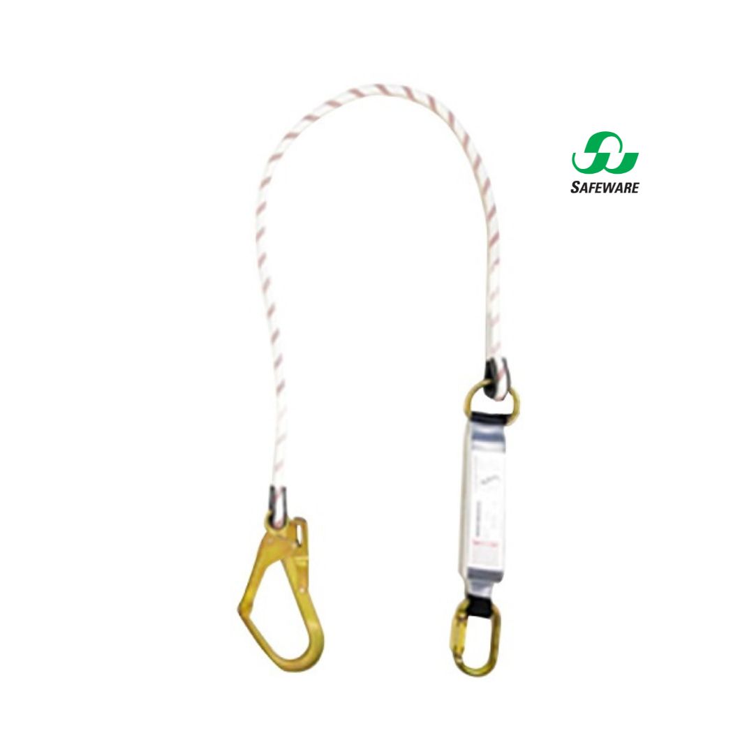 Energy Absorber Rope Lanyard Safeware Energy Absorber Rope Lanyard