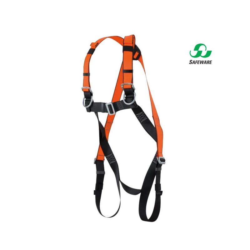 Full body Harness with Dorsal & Shoulder D-Ring