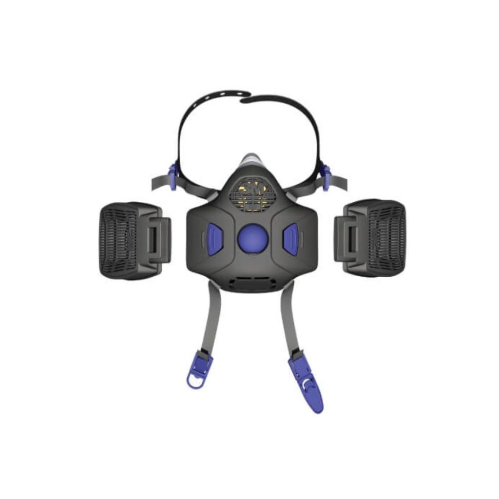 3M™ Secure Click™ Half Facepiece Reusable Respirator HF-800 Series ...